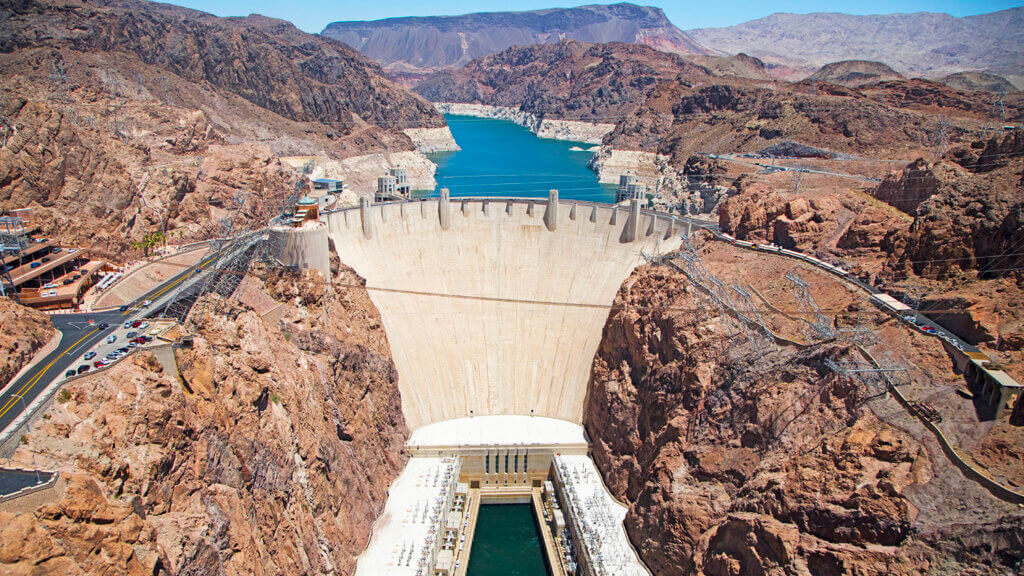 hoover dam spillway