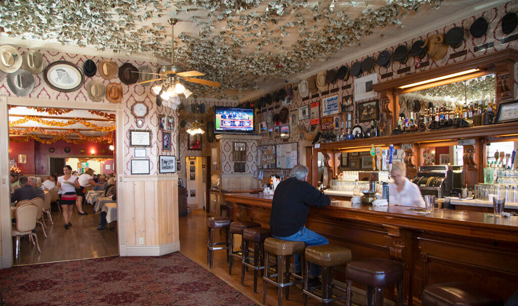 Bar & Dining Room at J.T. Basque