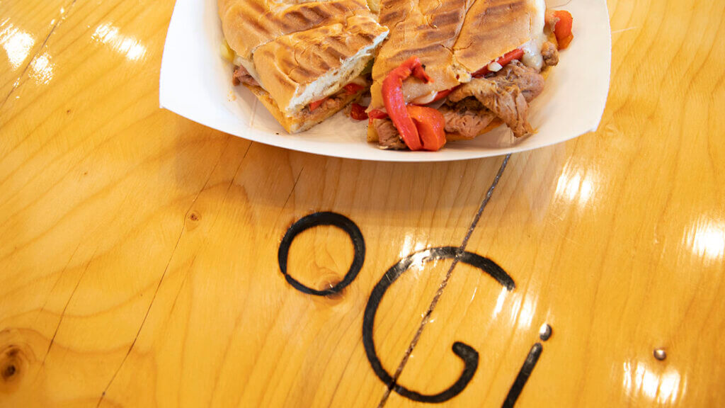 Steak Sandwich at Ogi Deli Bar & Pinxtos