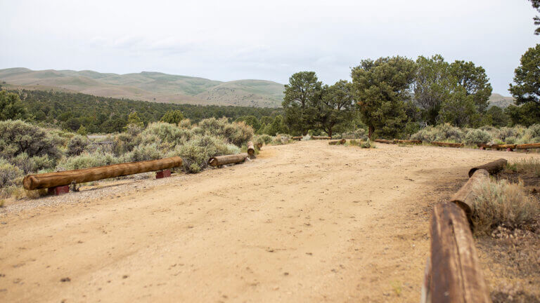 road to Bob Scott Campground