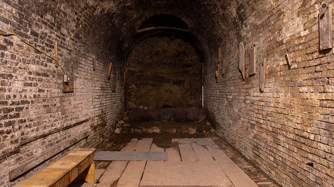 eureka, haunted, underground tunnel, tour