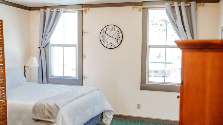 bedroom in The 1870 Heritage House