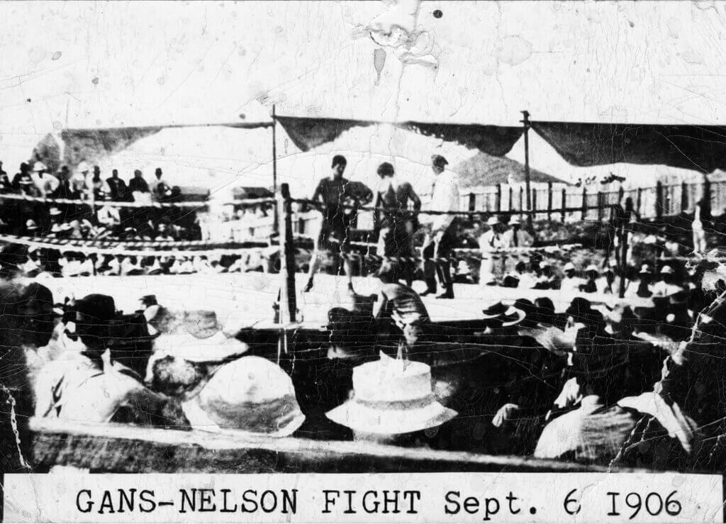 GANS-NELSON FIGHT, THE “FIGHT OF THE CENTURY”