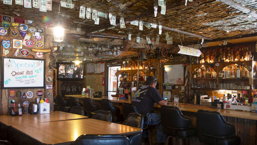 inside the middlegate station bar