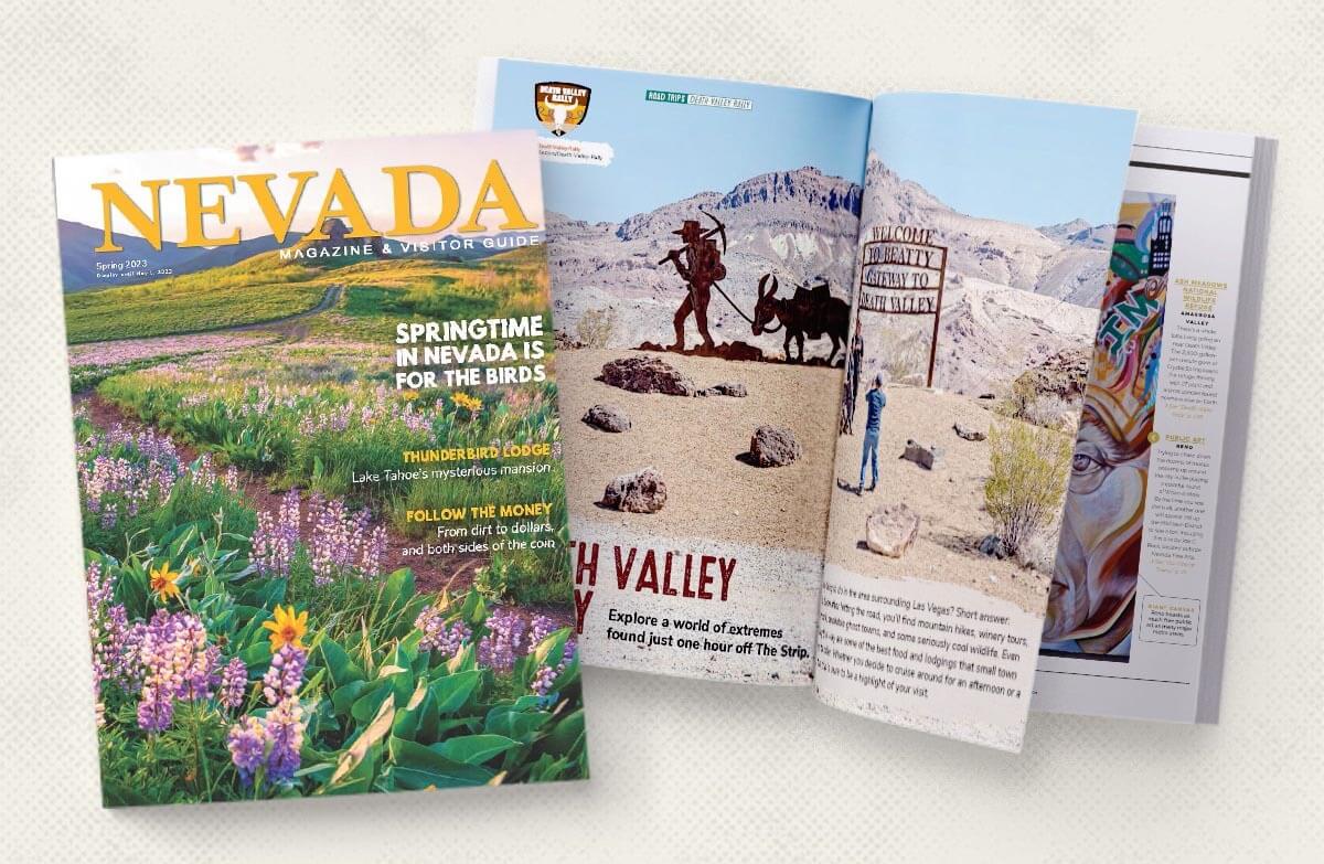 nevada travel guide by mail