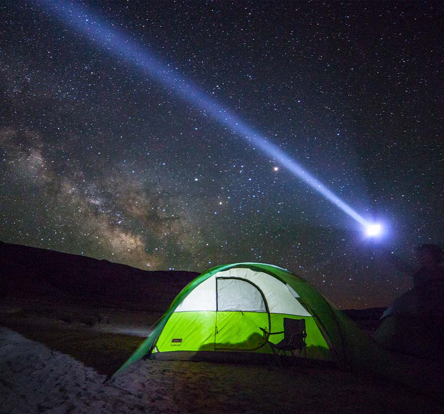 stargazing camping