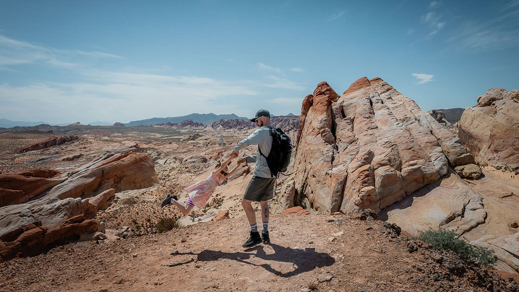 valley of fire state park map