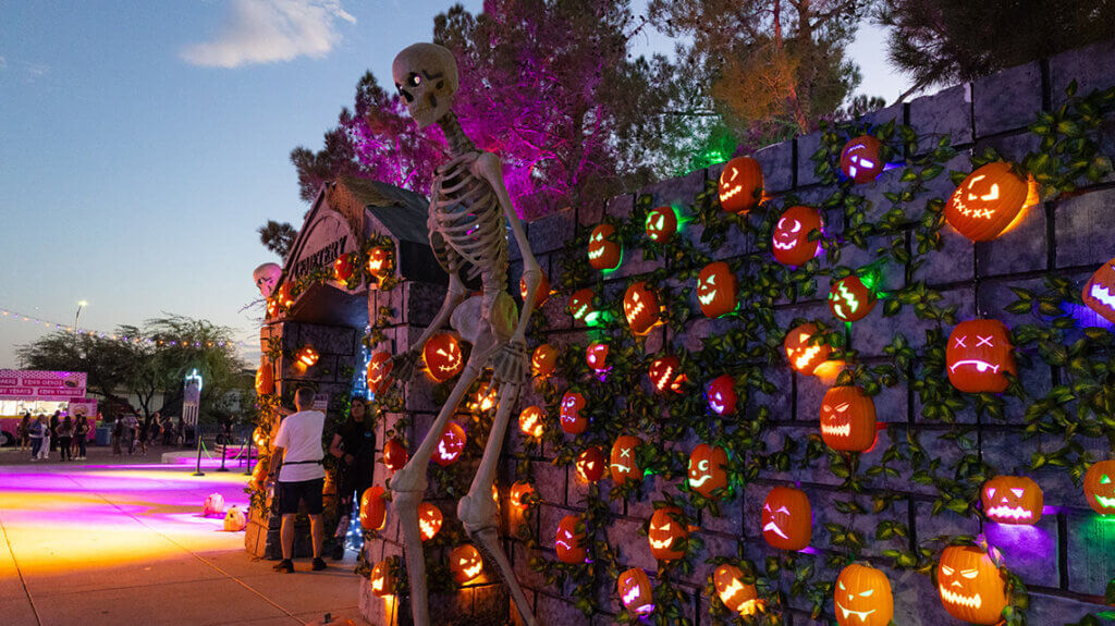 halloveen at the magical forest in las vegas nv