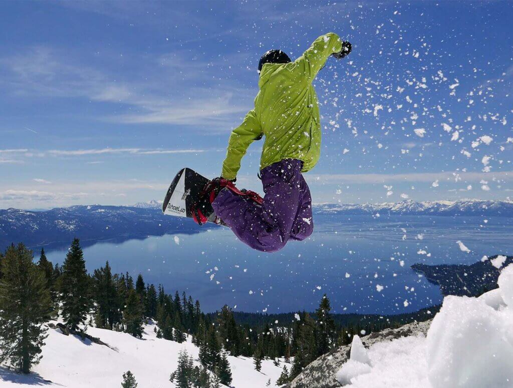 lake tahoe ski resorts snowboarding in nevada