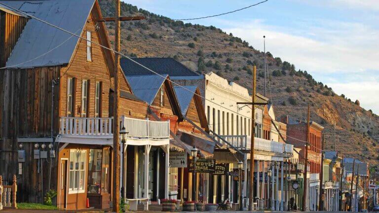 downtown virginia city nv