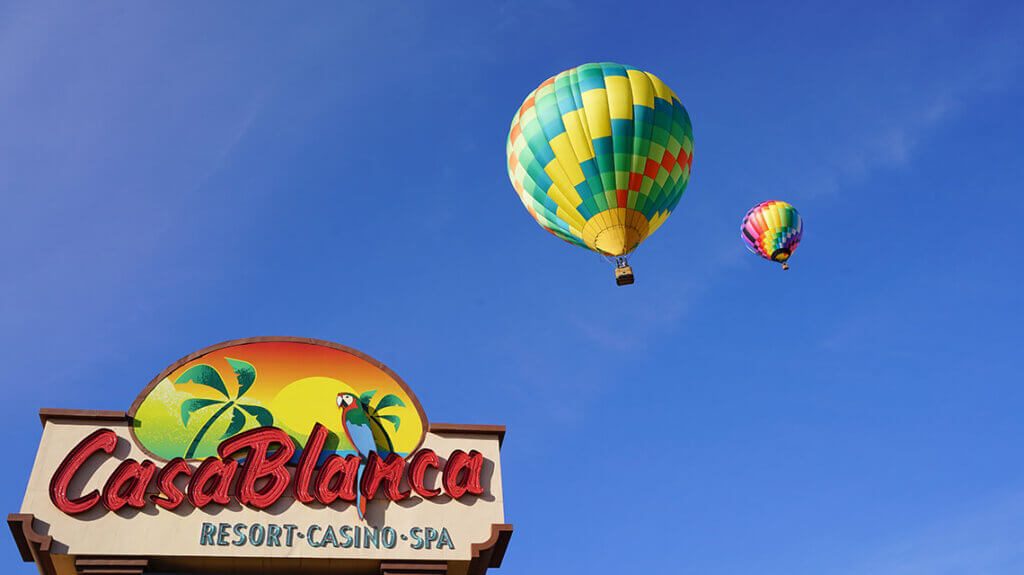 mesquite hot air balloon festival in nevada