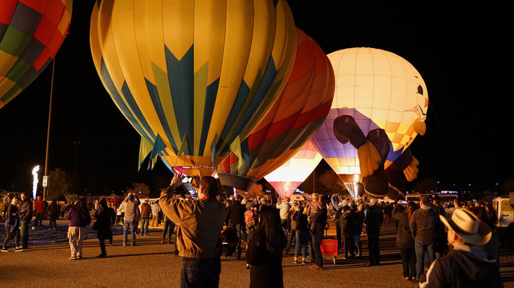 mesquite hot air balloon festival in nevada