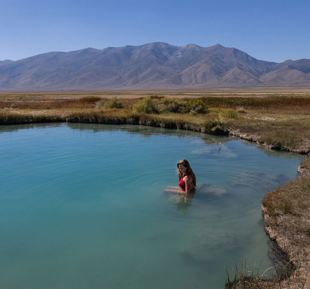 ruby valley natural hot springs in nevada