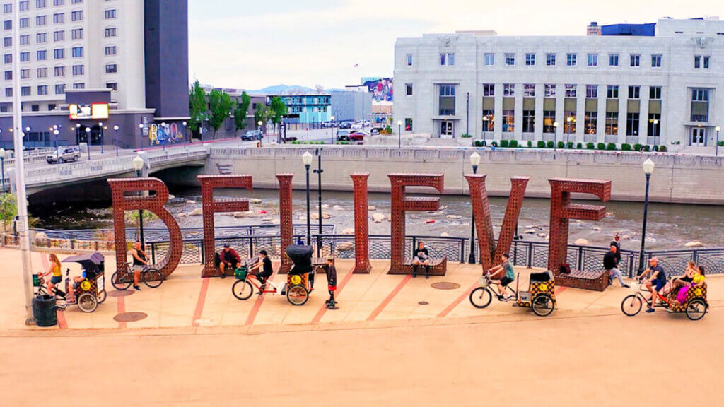 travel pineapple pedicab rides and tours in reno nevada