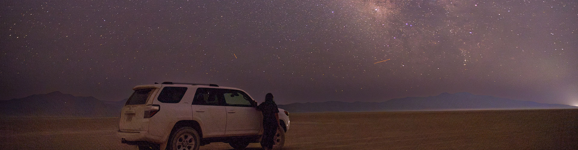 stargazing in the black rock desert in nevada