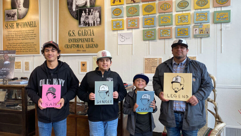 cowboyology portraits by gina teichert at the cowboy arts and gear museum in elko