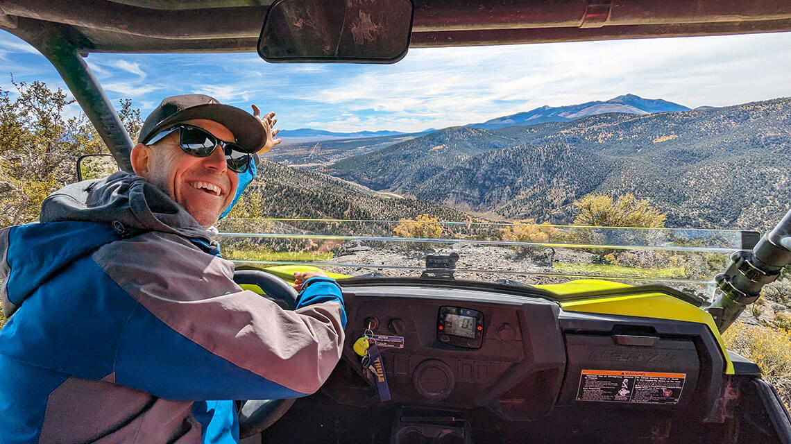 ohv off-roading at ward mountain near ely nevada