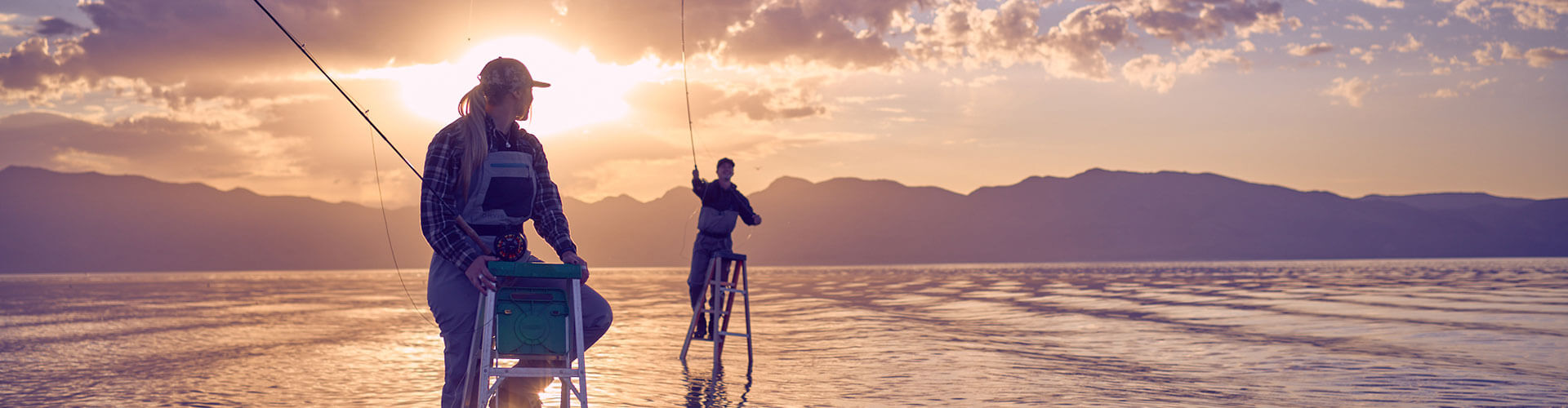 flyfishing at pyramid lake near reno nevada