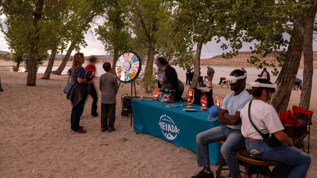 travel nevada at cosmos in the desert at lahontan state recreation area near fallon nevada