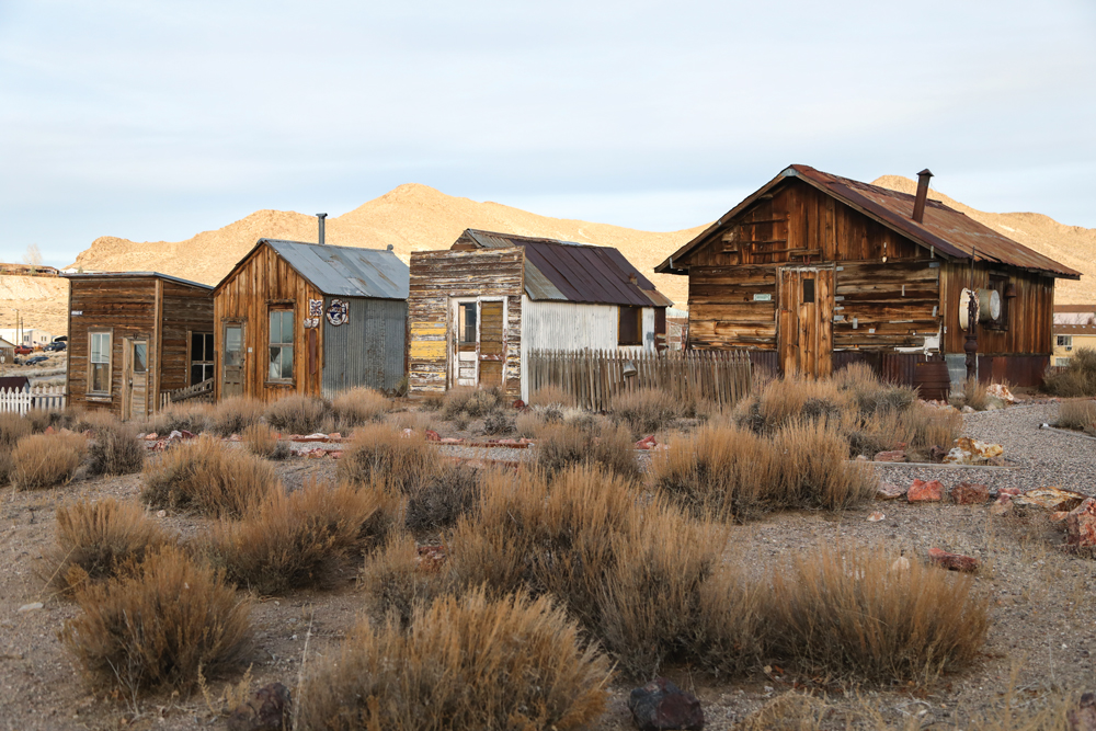 Outside shot of the Central Nevada Museum.