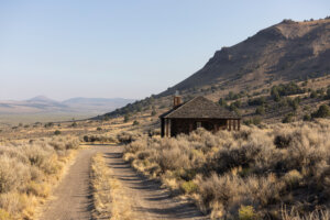 First-come, first serve BLM cabin in Sheldon National Wildlife Refuge.