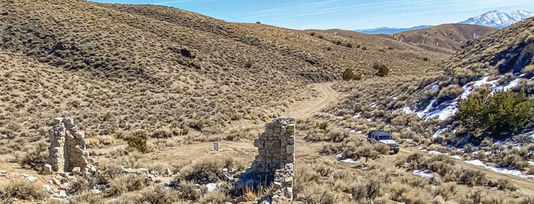 Ghostly Social Distancing, Nevada Style