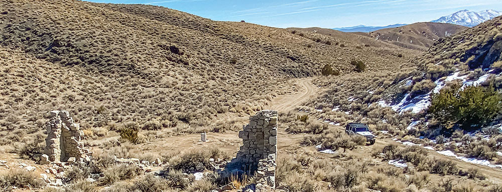 Ghostly Social Distancing, Nevada Style