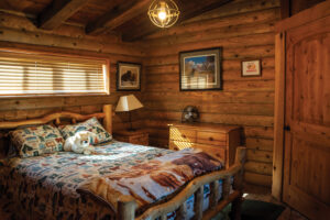 Bedroom in Kingston Cabin.