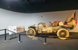 Thomas Flyer car. 