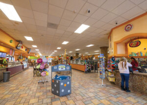 Interior of Death Valley Nut & Candy Co.