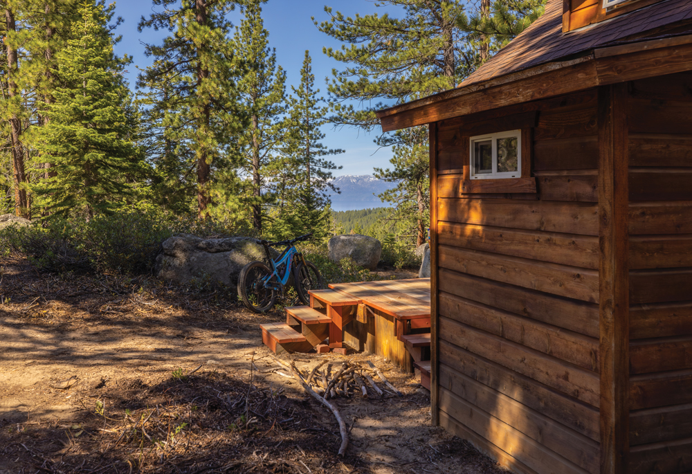 Wildcat Cabin in Spooner Lake State Park.