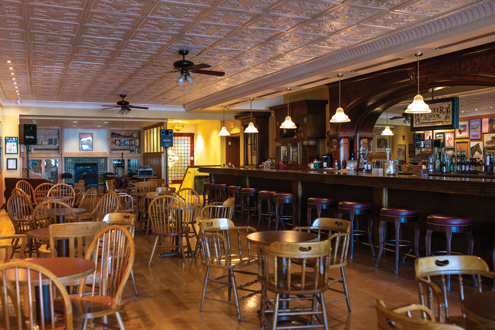 Bar inside Western Folklife Center.