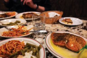 Basque food from the Star Hotel.