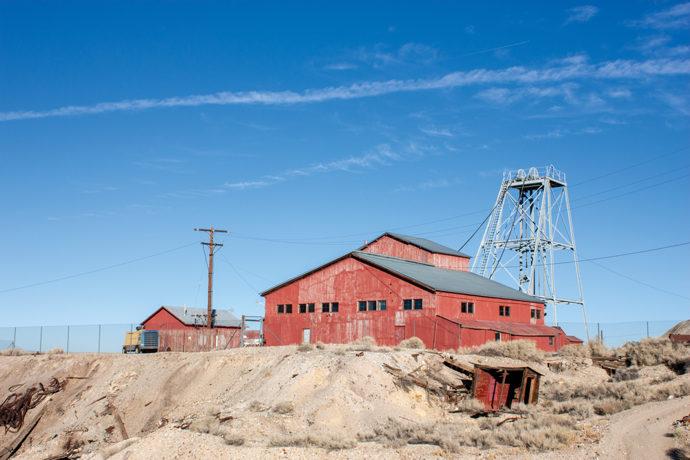 Exterior of Tonopah Mining Park.