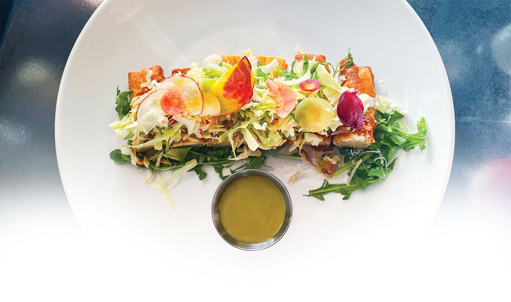 A meal at La Condesa Eatery