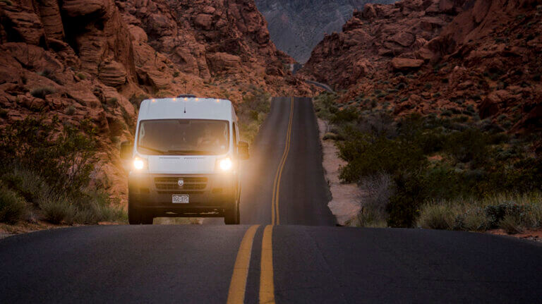 camping, camper van, campervan, las vegas
