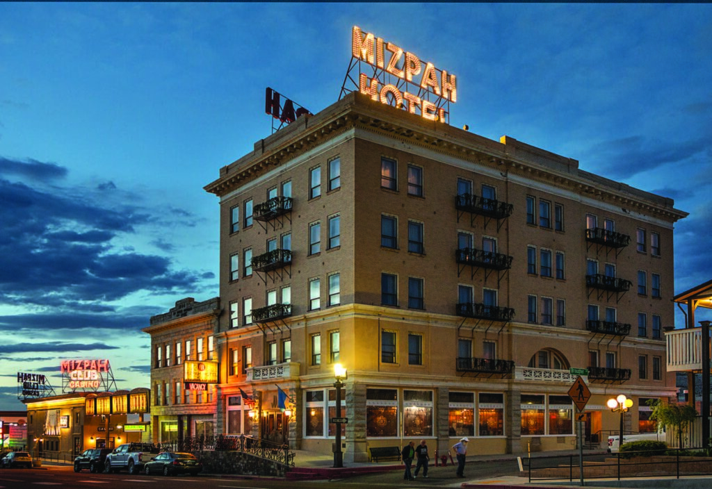 A multi-story building with 