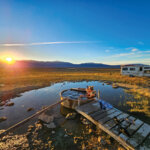 Spencers Hot Springs in Big Smoky Valley.