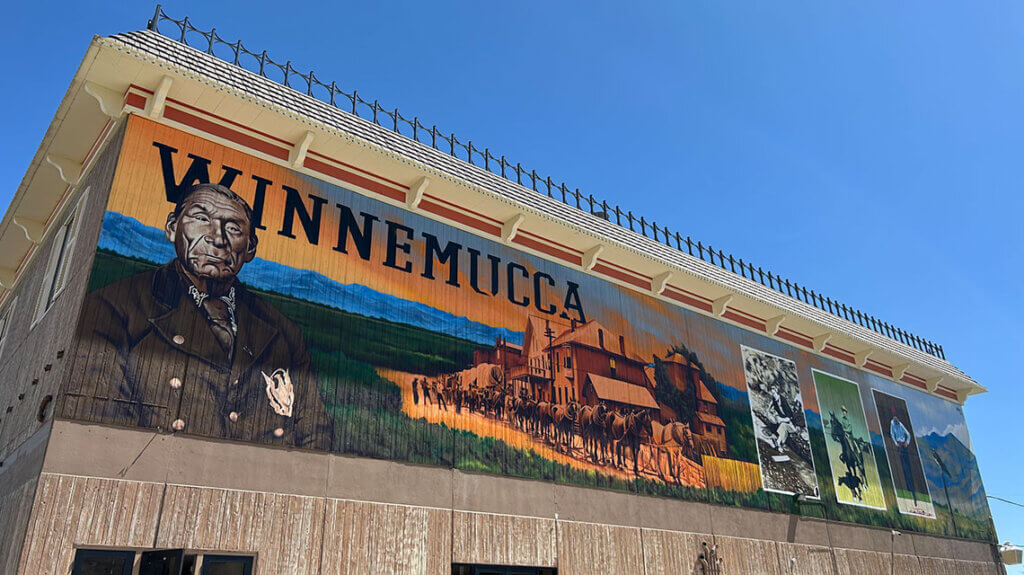 winnemucca convention and visitors authority mural by heesco in winnemucca nevada