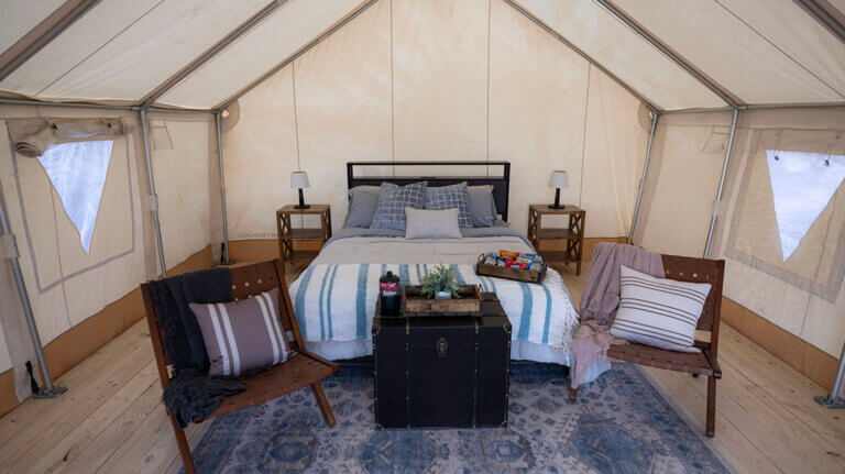 Las Vegas, glamping, outdoors, tents, camping