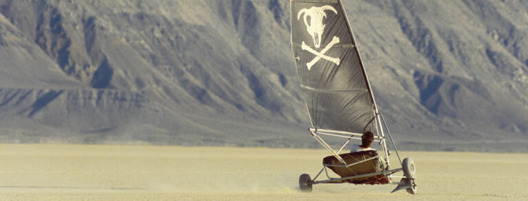 Land Sailing in Nevada
