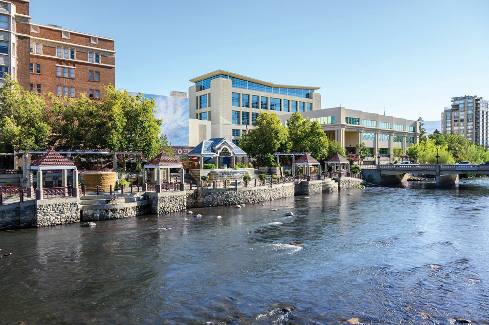 Downtown Reno River Walk.