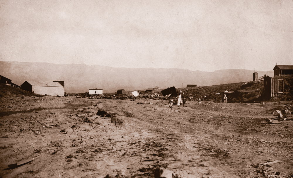 Mazuma after the flood.