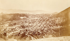 Virginia City in 1886.