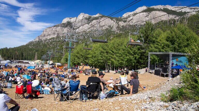 music on the mountain summer concert series at lee canyon las vegas nv