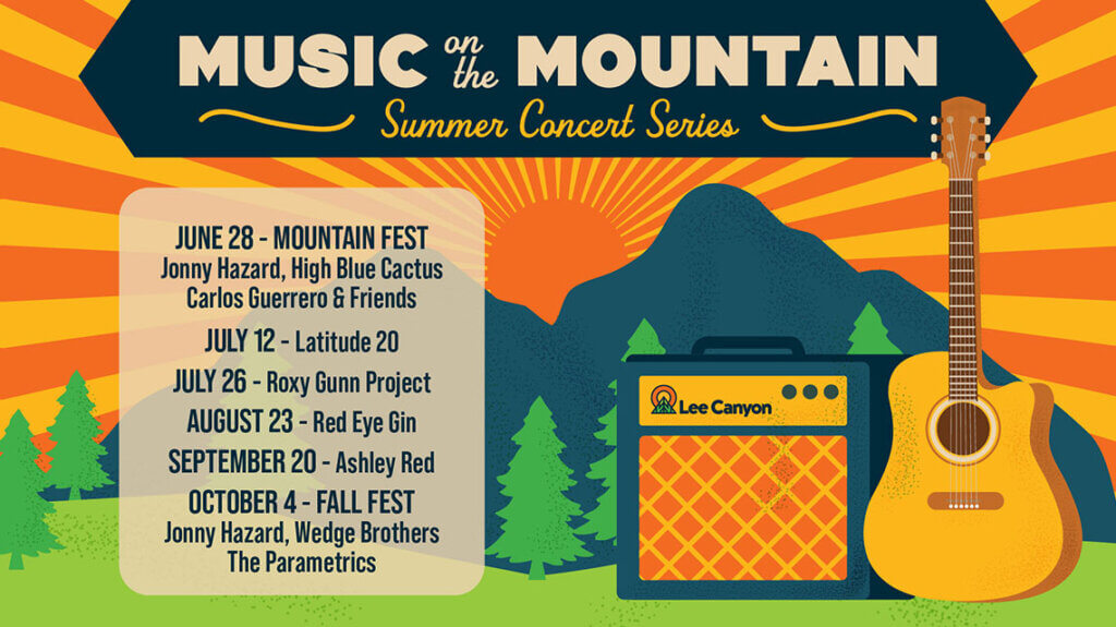 music on the mountain summer concert series at lee canyon las vegas nv