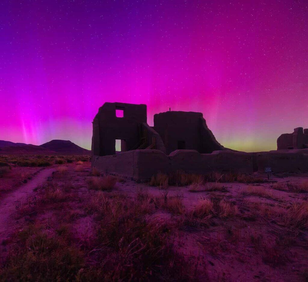 aurora borealis at fort churchill