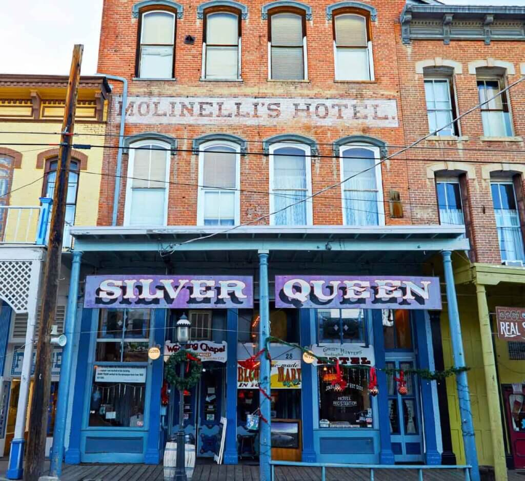virginia city silver queen haunted hotel