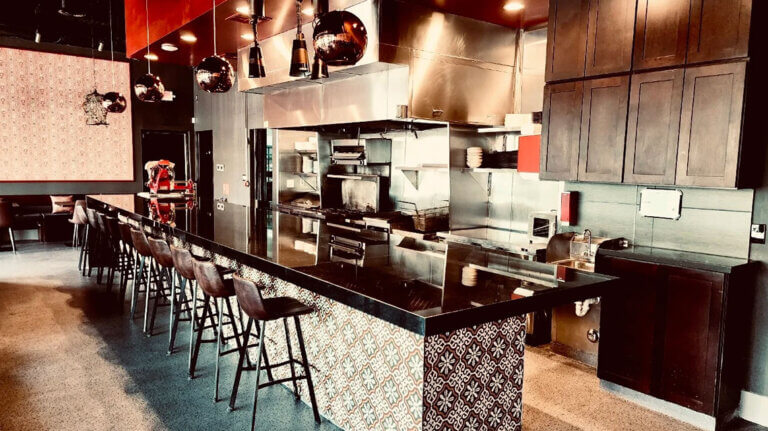 inside a different beast basque pintxos restaurant in las vegas nevada