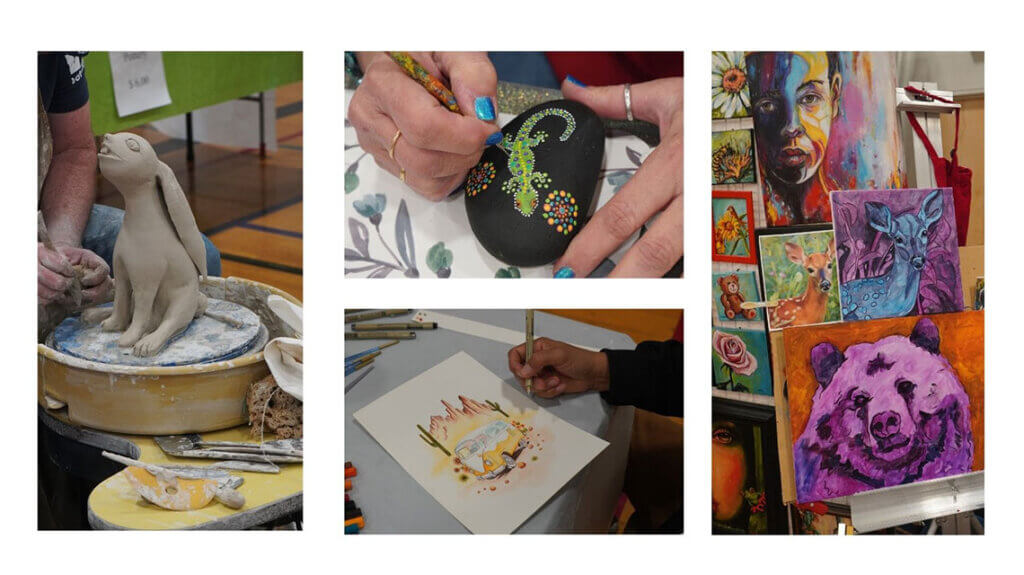 boulder city art guild artists in action show & sale in boulder city nevada